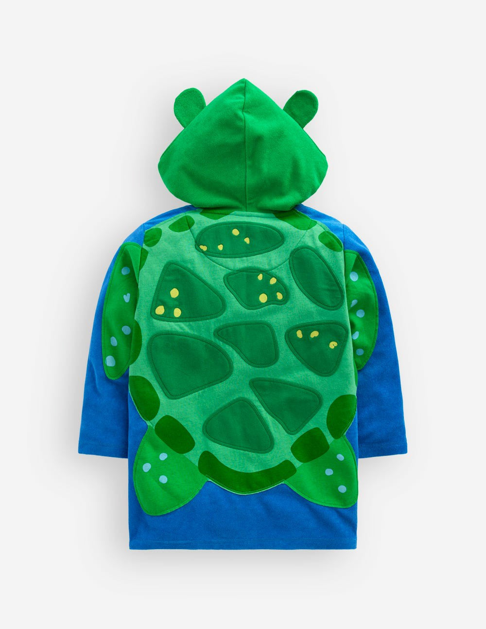 Fun Towelling Zip-up Throw On-Turtle / Boden us