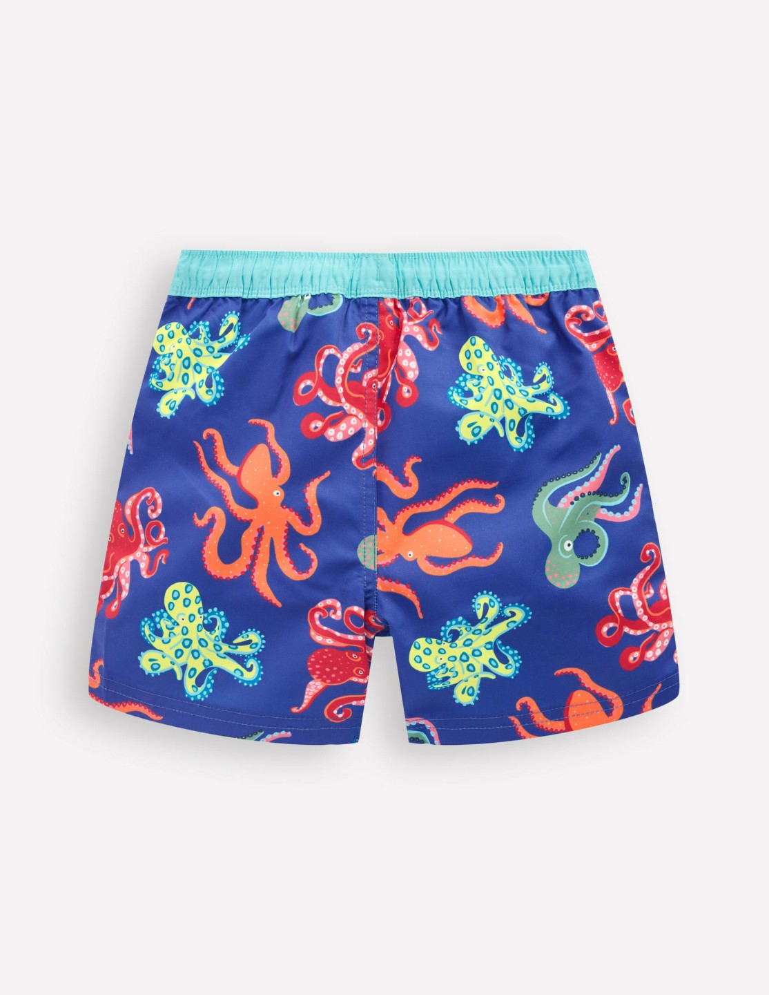 Swim Shorts-Sapphire Blue Octopus / Boden Outlet