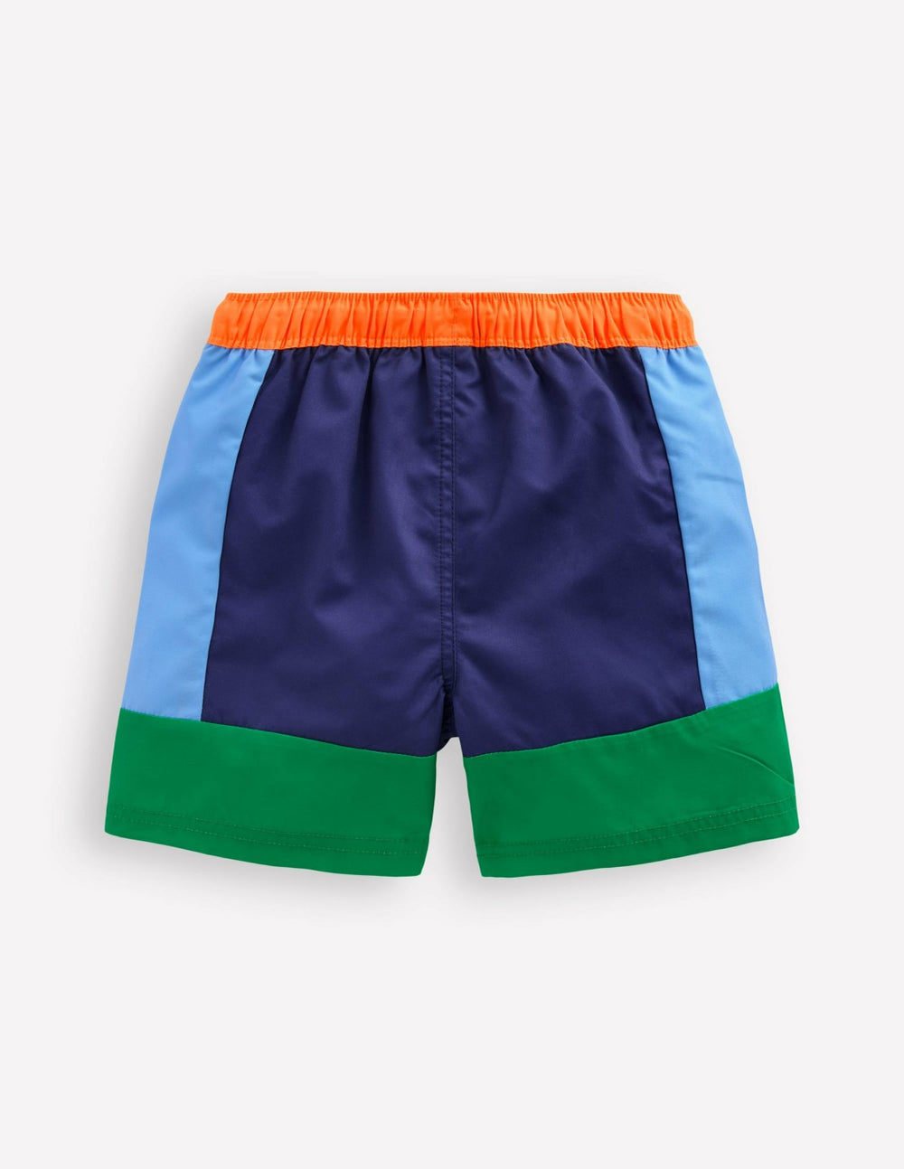 Swim Shorts-Blue and green colourblock / Boden On sale