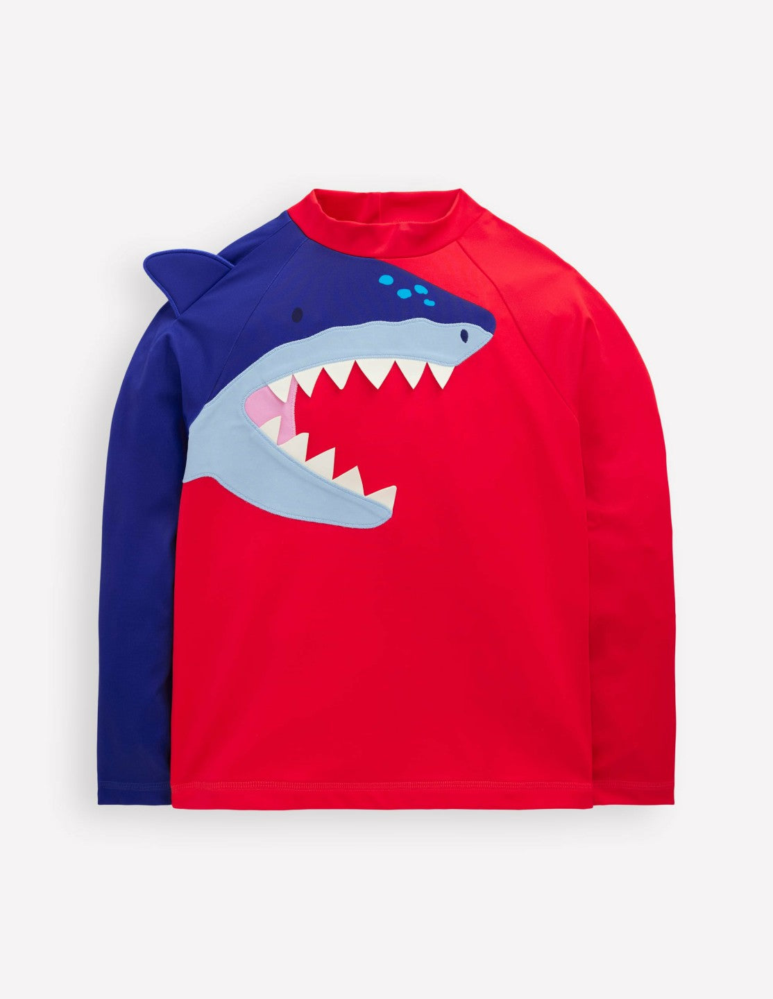 Sun Safe Fun Rash Vest-Rockabilly Red Shark / Boden us