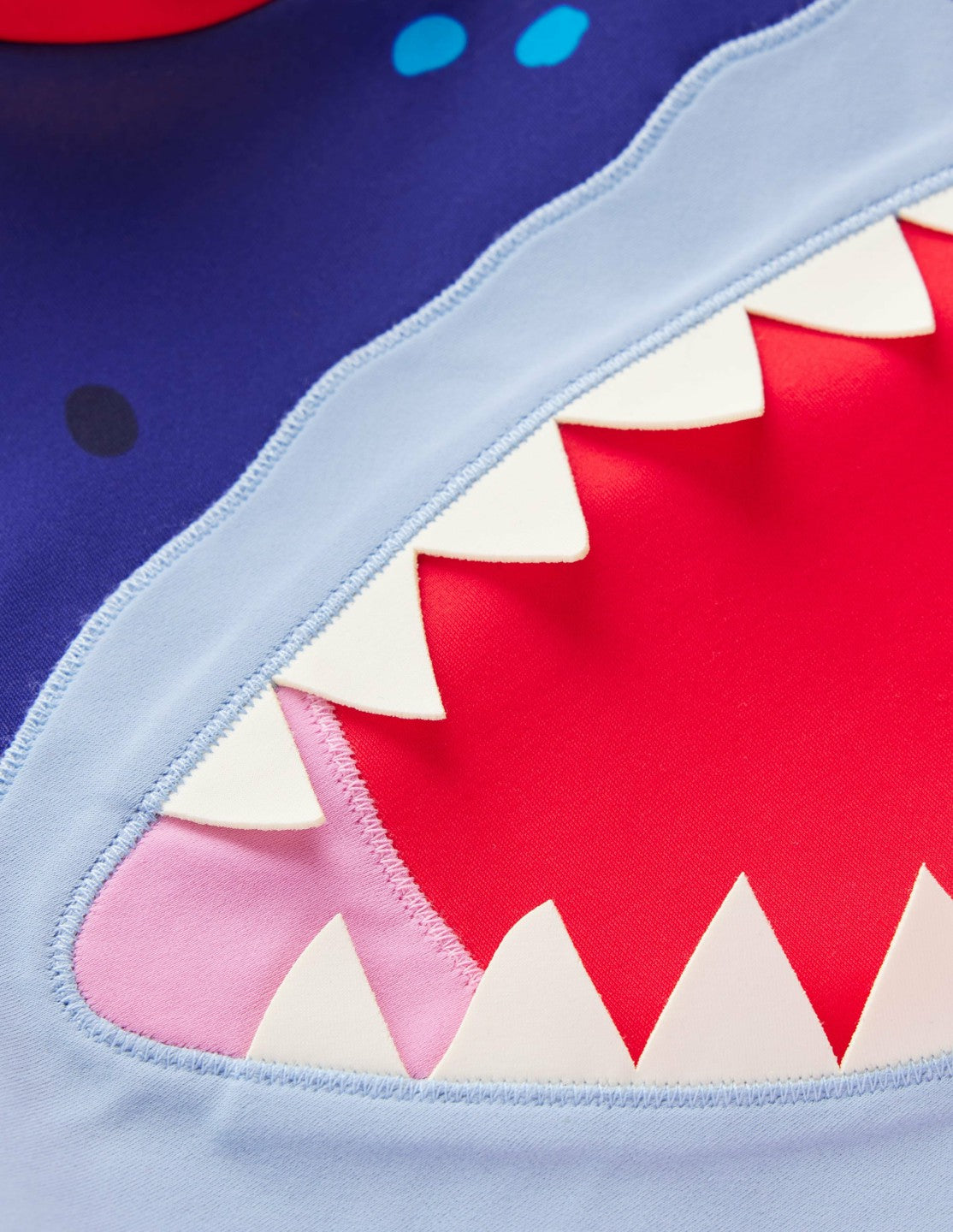 Sun Safe Fun Rash Vest-Rockabilly Red Shark / Boden us