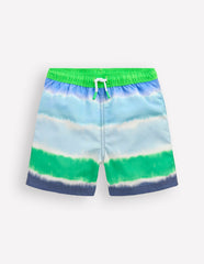 Swim Shorts-Blue Tie Dye / Boden