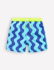 Swim Shorts-Blue Waves / Boden