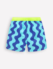 Swim Shorts-Blue Waves / Boden