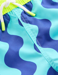 Swim Shorts-Blue Waves / Boden