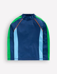 Sun Safe Col Block Rash Vest-Amazon / Boden Online