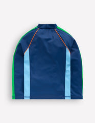 Sun Safe Col Block Rash Vest-Amazon / Boden Online