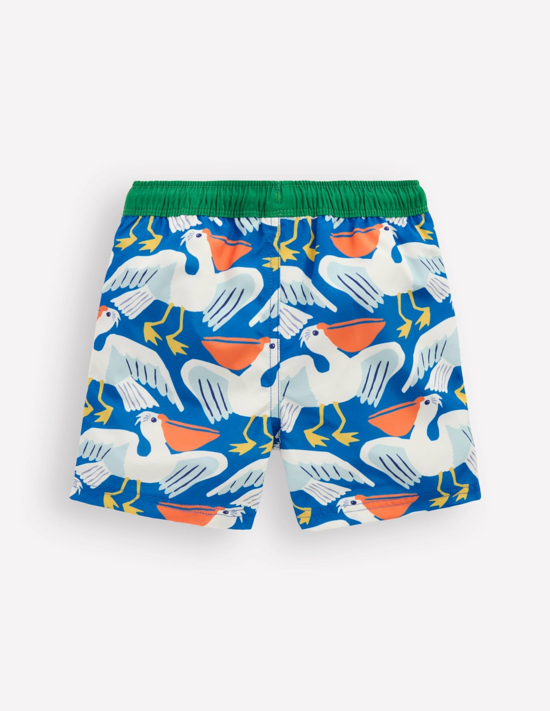 Swim Shorts-Kingfisher Blue Pelicans / Boden us