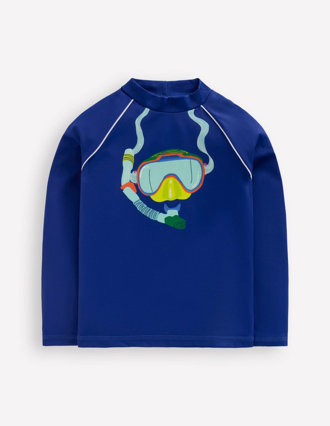 Sun Safe Fun Rash Vest-Sapphire Blue Snorkelling / Boden On sale