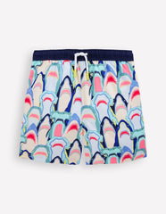 Swim Shorts-Multi Feeding Time / Boden us
