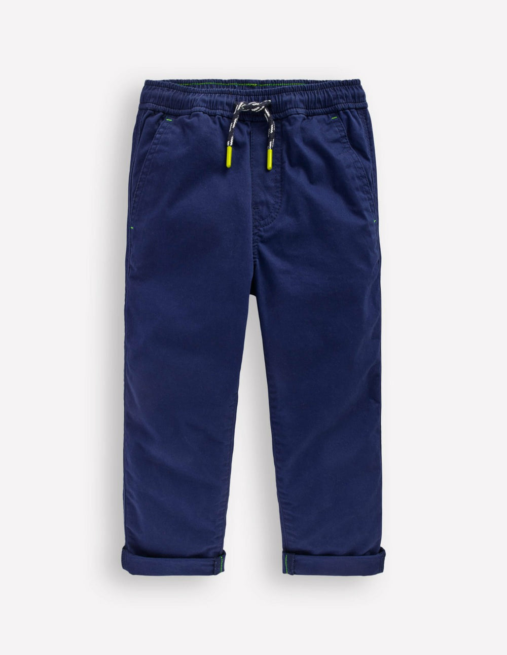 Slim Pull-on Pants-College Navy / Boden us