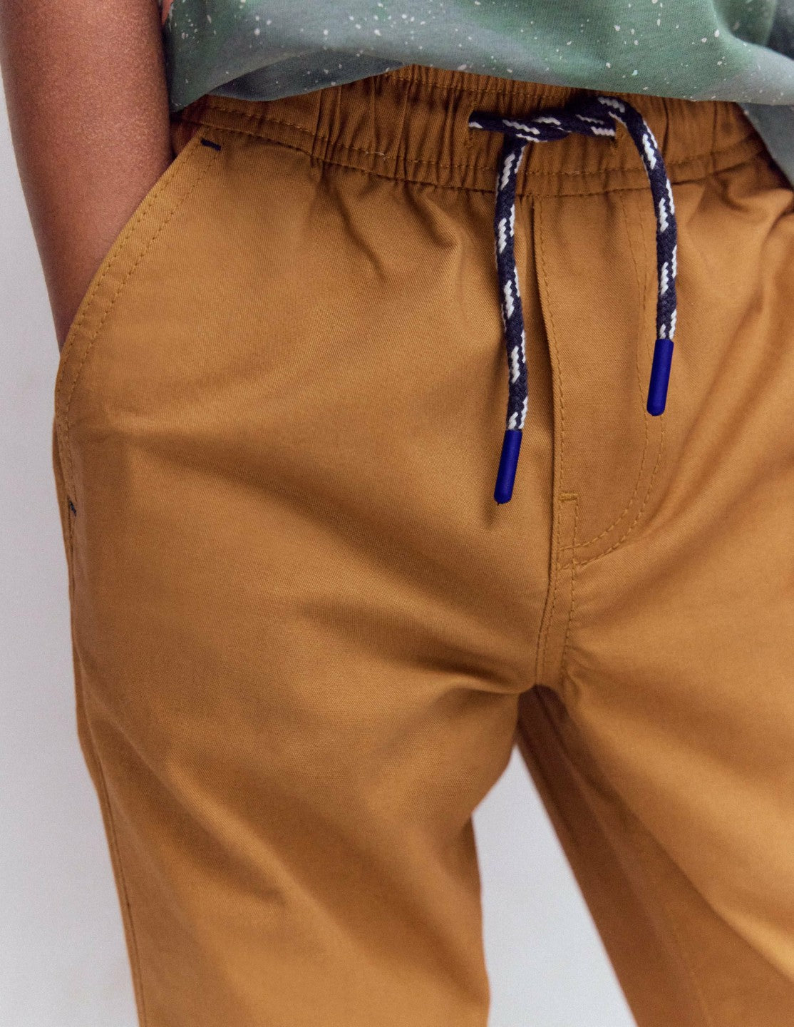 Slim Pull-on Pants-Butterscotch Brown / Boden Online
