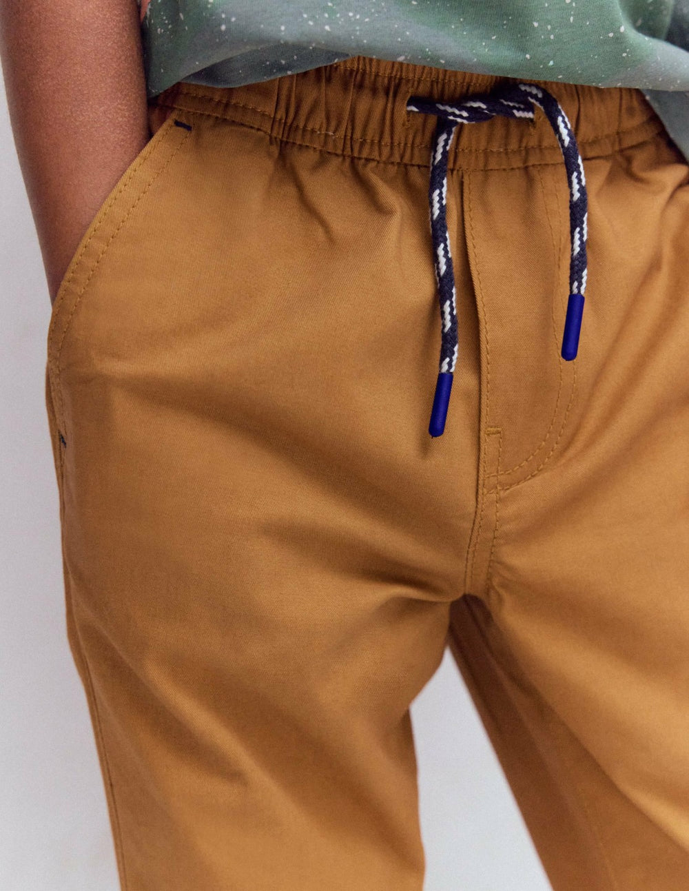 Slim Pull-on Pants-Butterscotch Brown / Boden Online