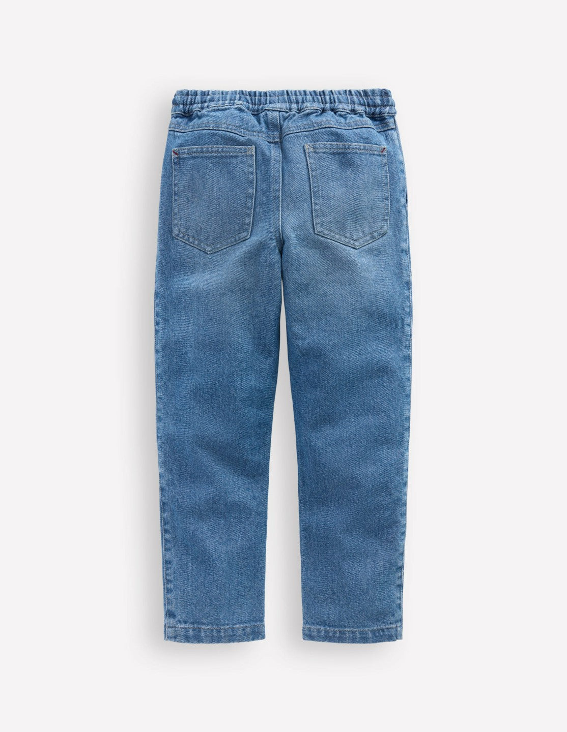 Warrior Knee Jeans-Mid Blue Wash / Boden