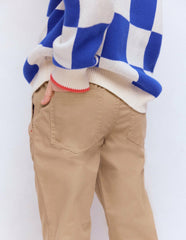 Slim Pull-on Pants-Greige / Boden Sale