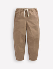 Pull-on Relaxed Pants-Greige / Boden Online