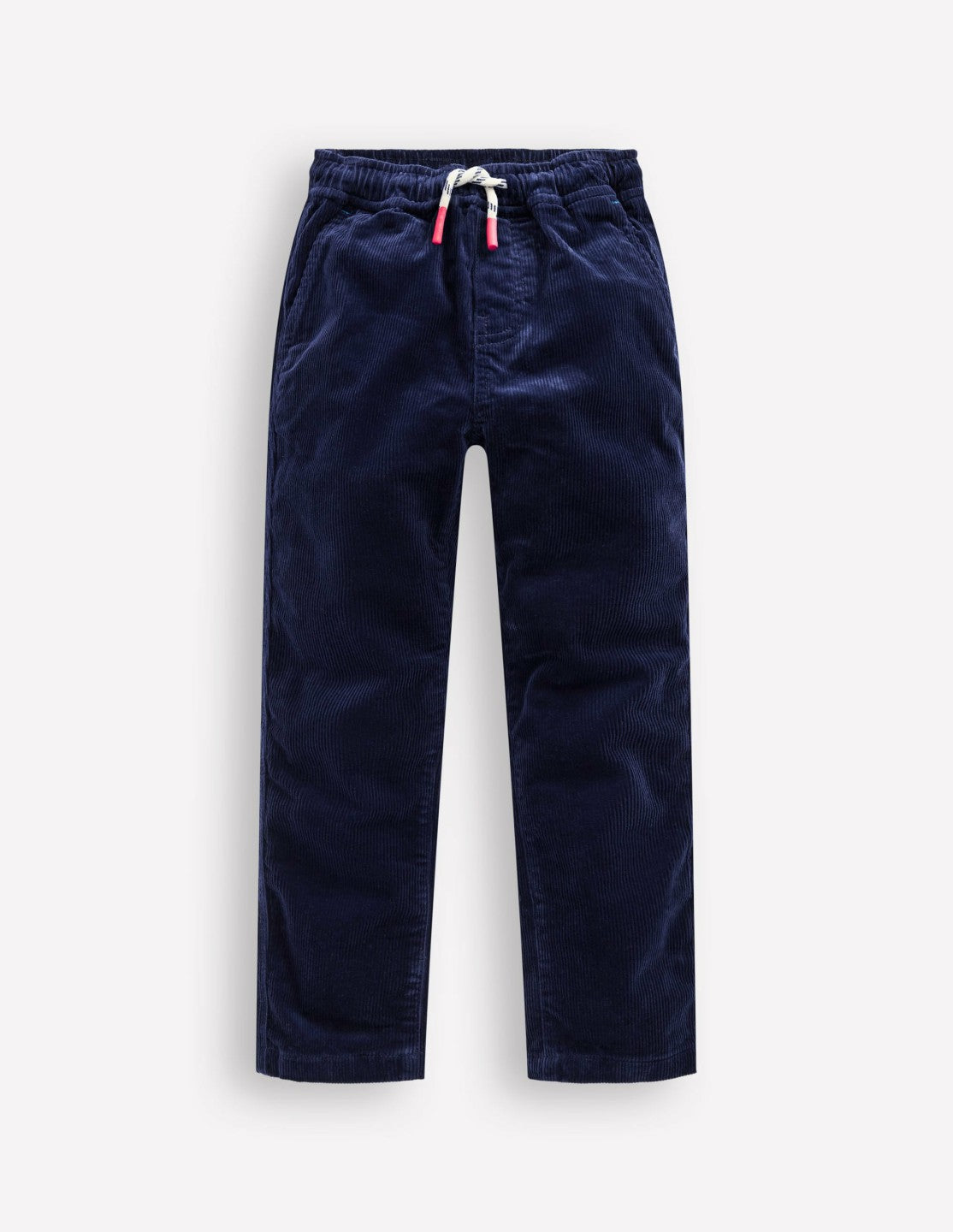 Slim Pull On Trousers-College Navy Cord / Boden