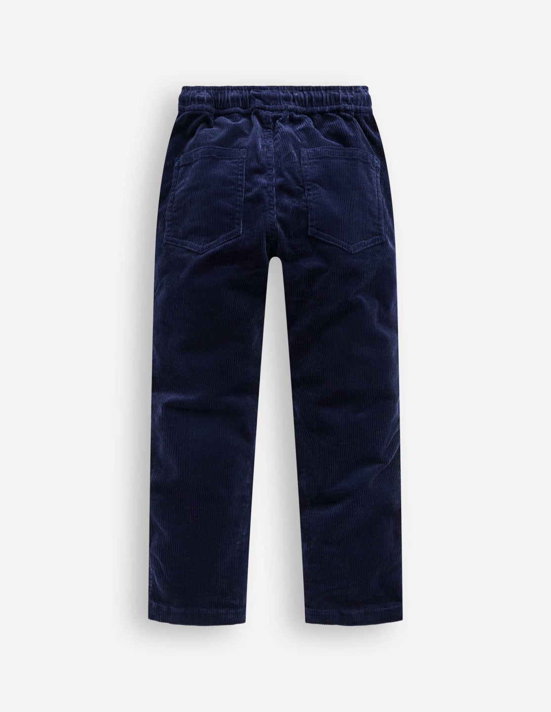Slim Pull On Trousers-College Navy Cord / Boden