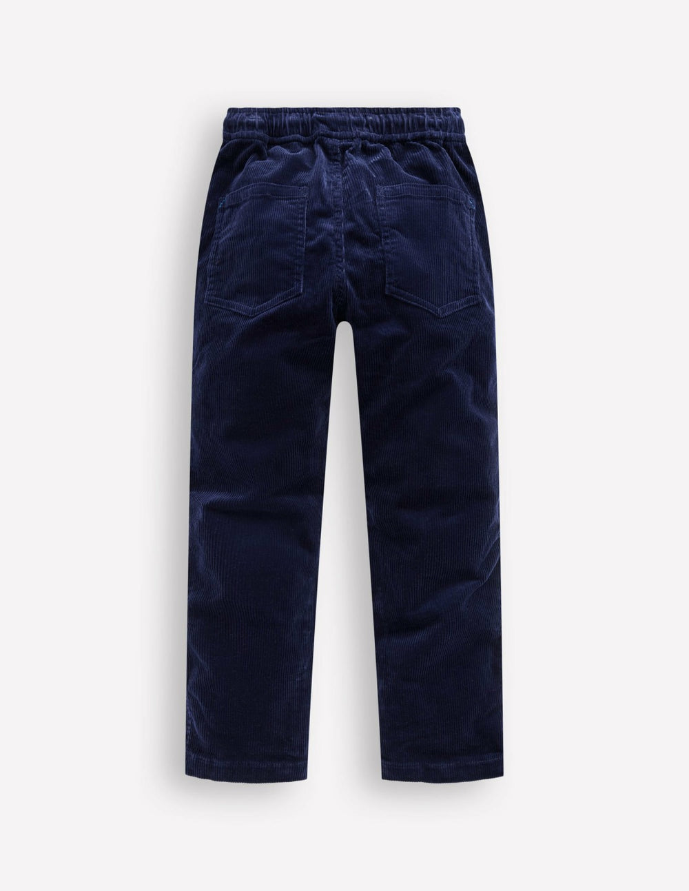 Slim Pull On Trousers-College Navy Cord / Boden