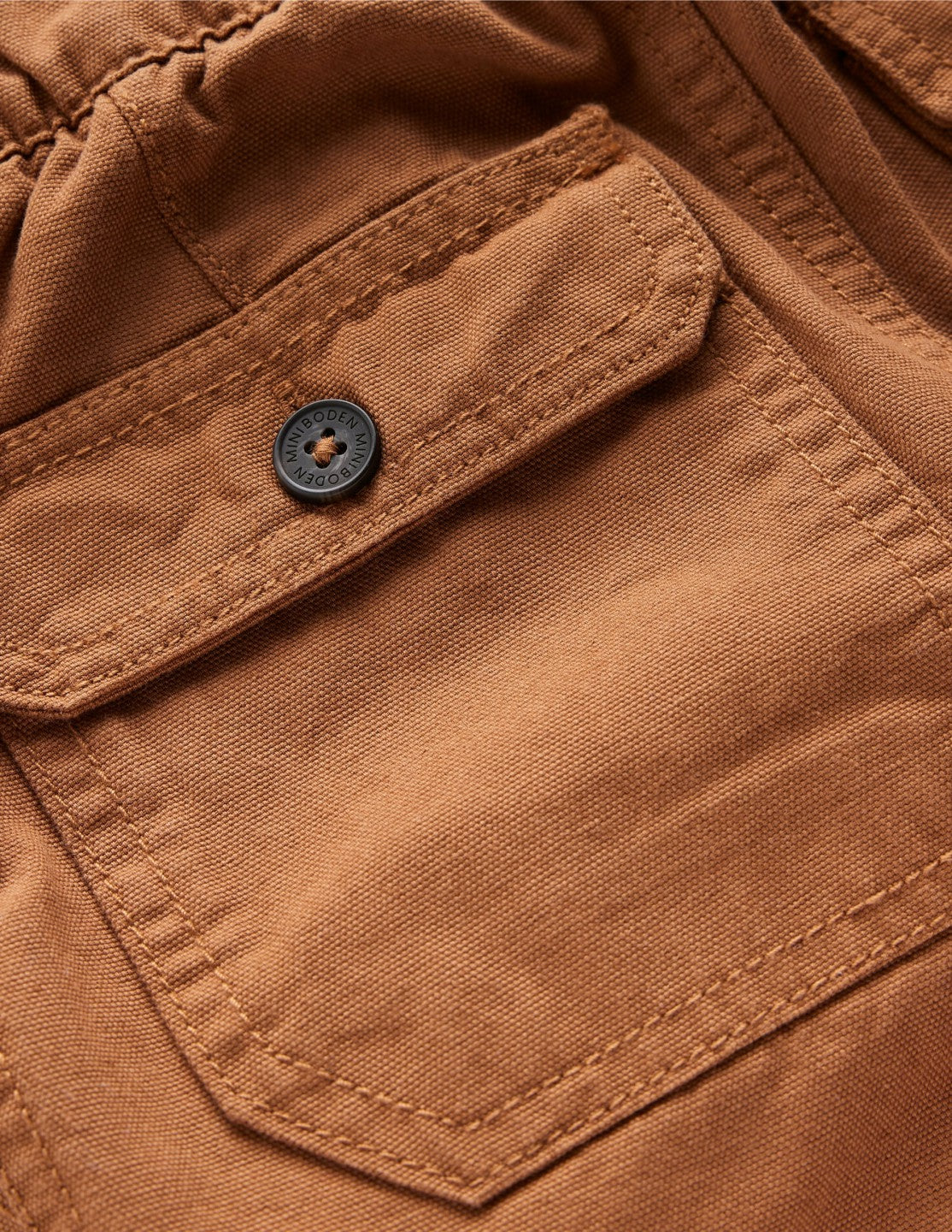 Canvas Carpenter Trousers-Argan Oil / Boden Online