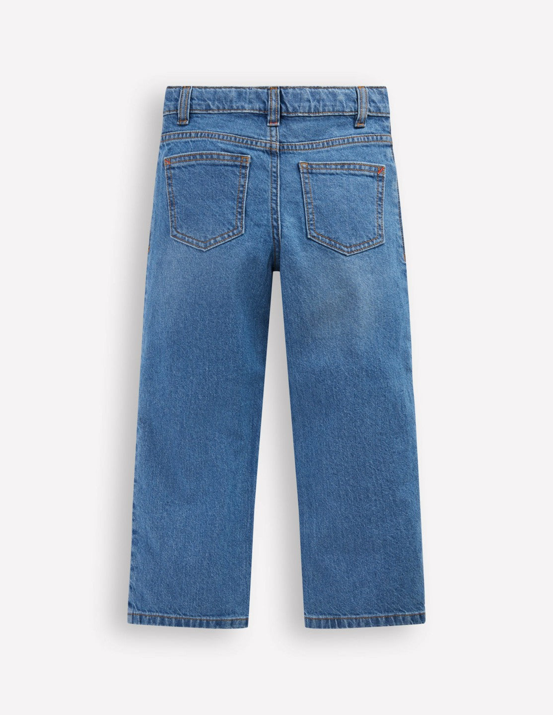 Relaxed Straight Jeans-Mid Wash / Boden us