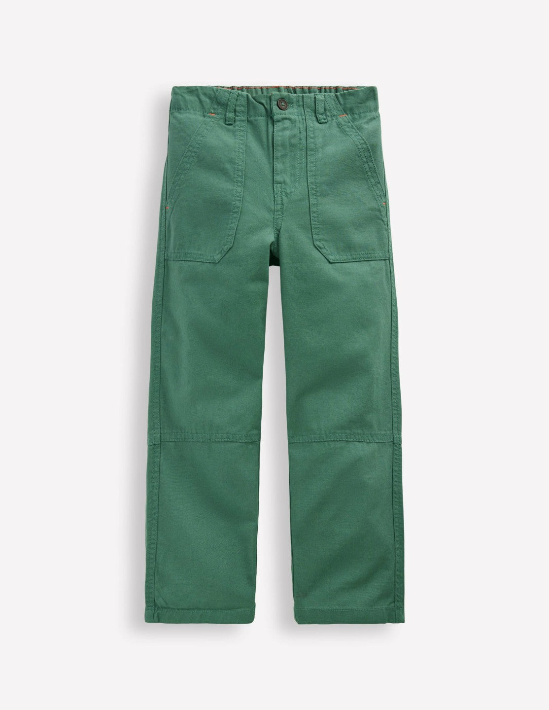 Canvas Carpenter Trousers-Blue spruce / Boden