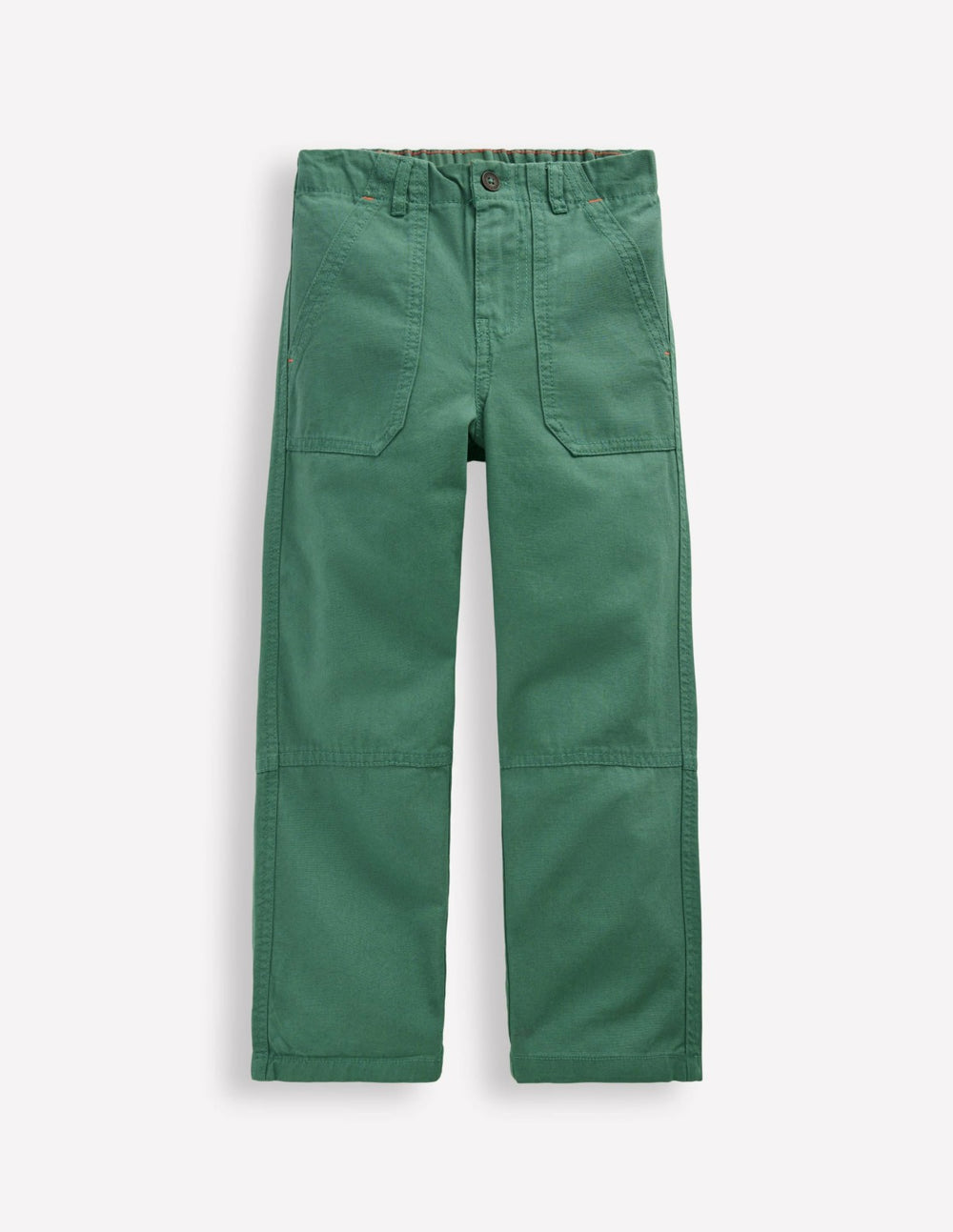 Canvas Carpenter Trousers-Blue spruce / Boden