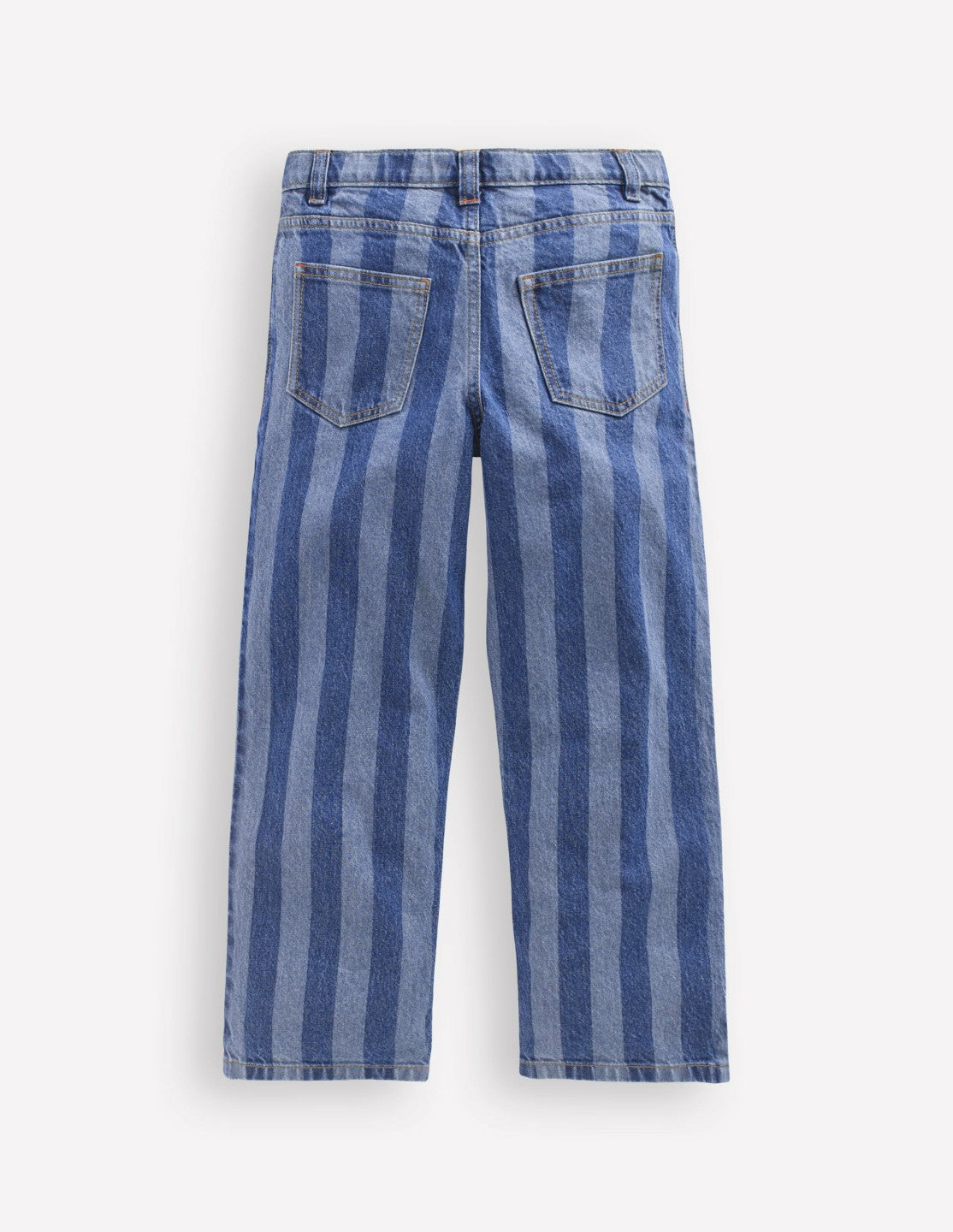 Relaxed Straight Jeans-Stripe Shadow / Boden Sale