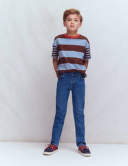 Adventure Slim Fit Jeans-Mid Vintage Denim / Boden Sale