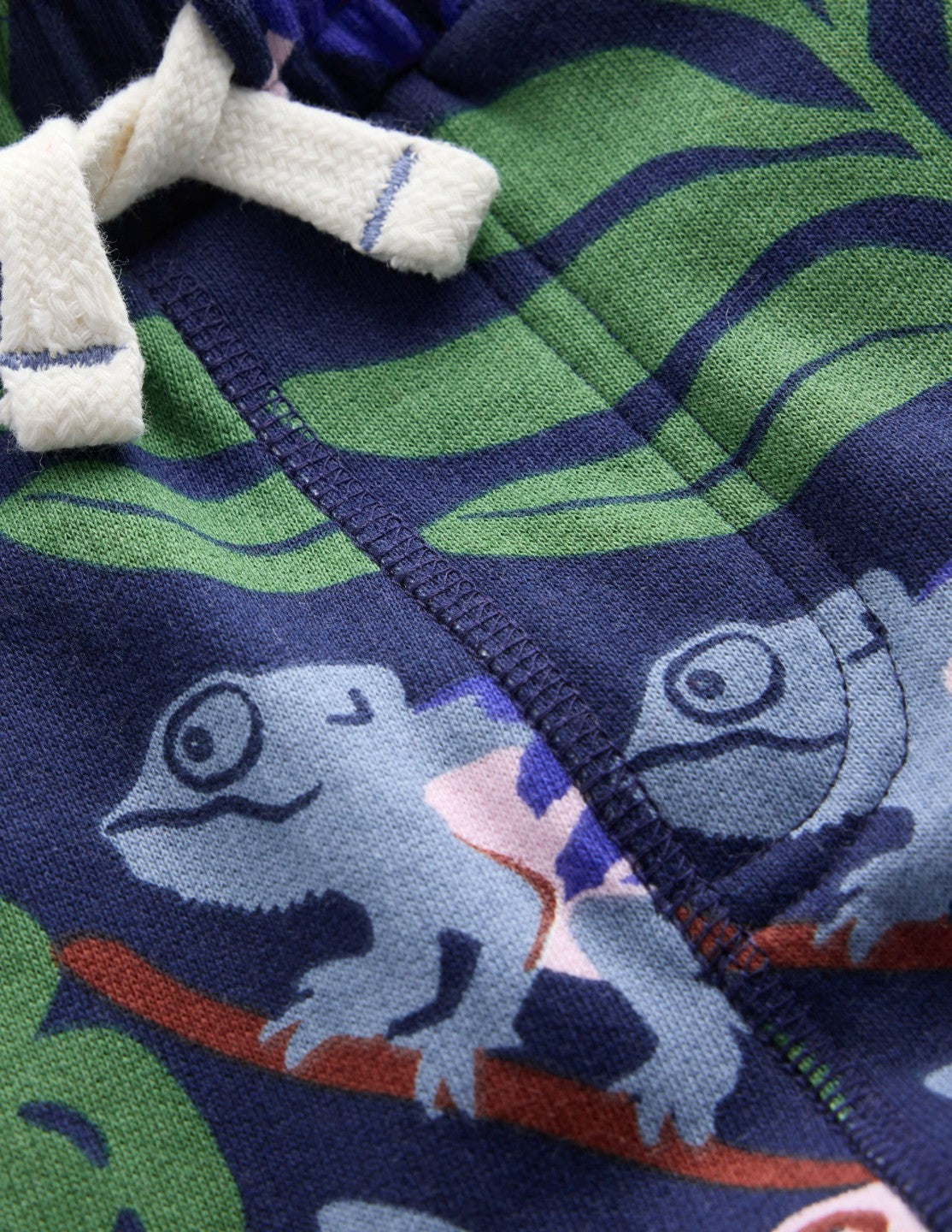 Printed Shorts-Navy Chameleon / Boden Outlet