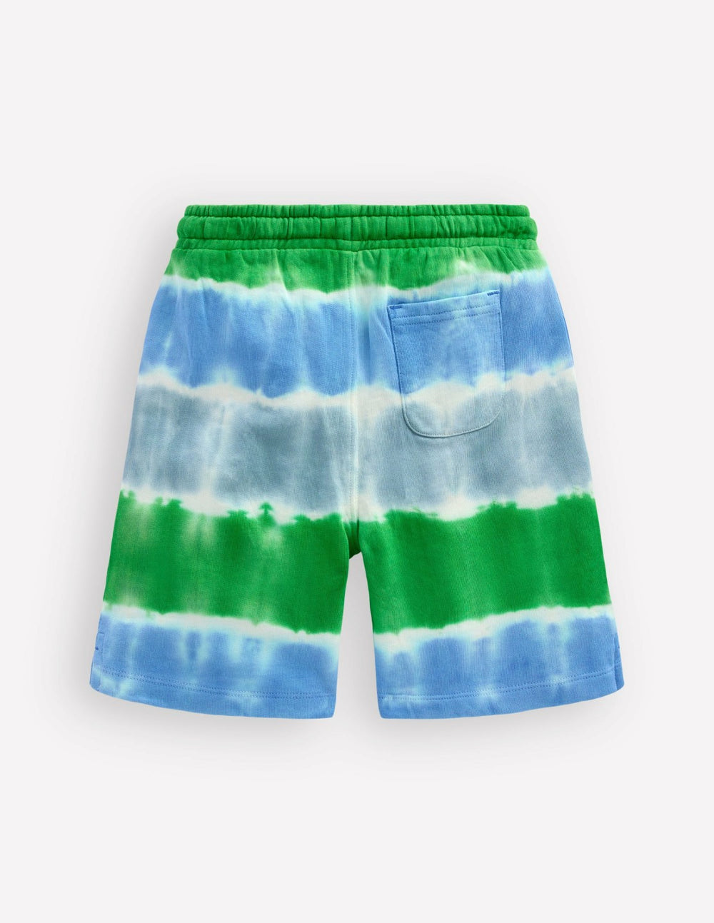 Tie Dye Shorts-Green and Blue / Boden Discount