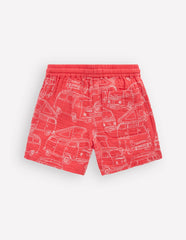 Double Cloth Shorts-Cayenne Embroidery / Boden On sale