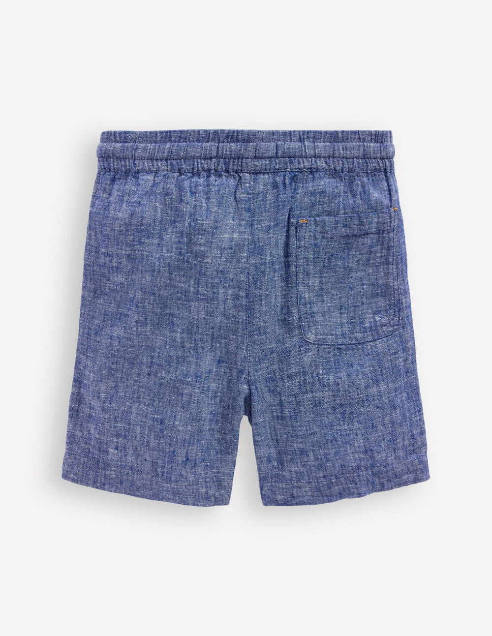 Cotton Linen Shorts-Chambray / Boden us