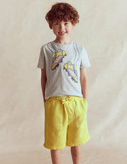 Garment Dye Sweatshorts-Sherbet Lime Yellow / Boden On sale
