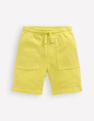 Garment Dye Sweatshorts-Sherbet Lime Yellow / Boden On sale