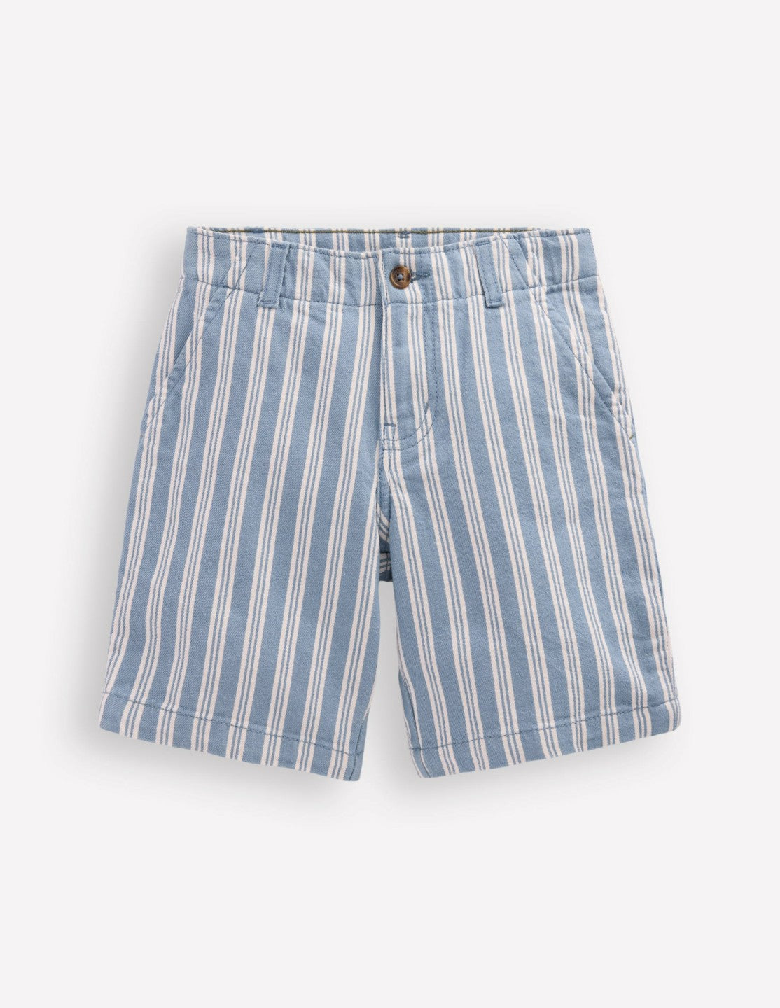 Smart Shorts-Light Blue Stripe / Boden Sale
