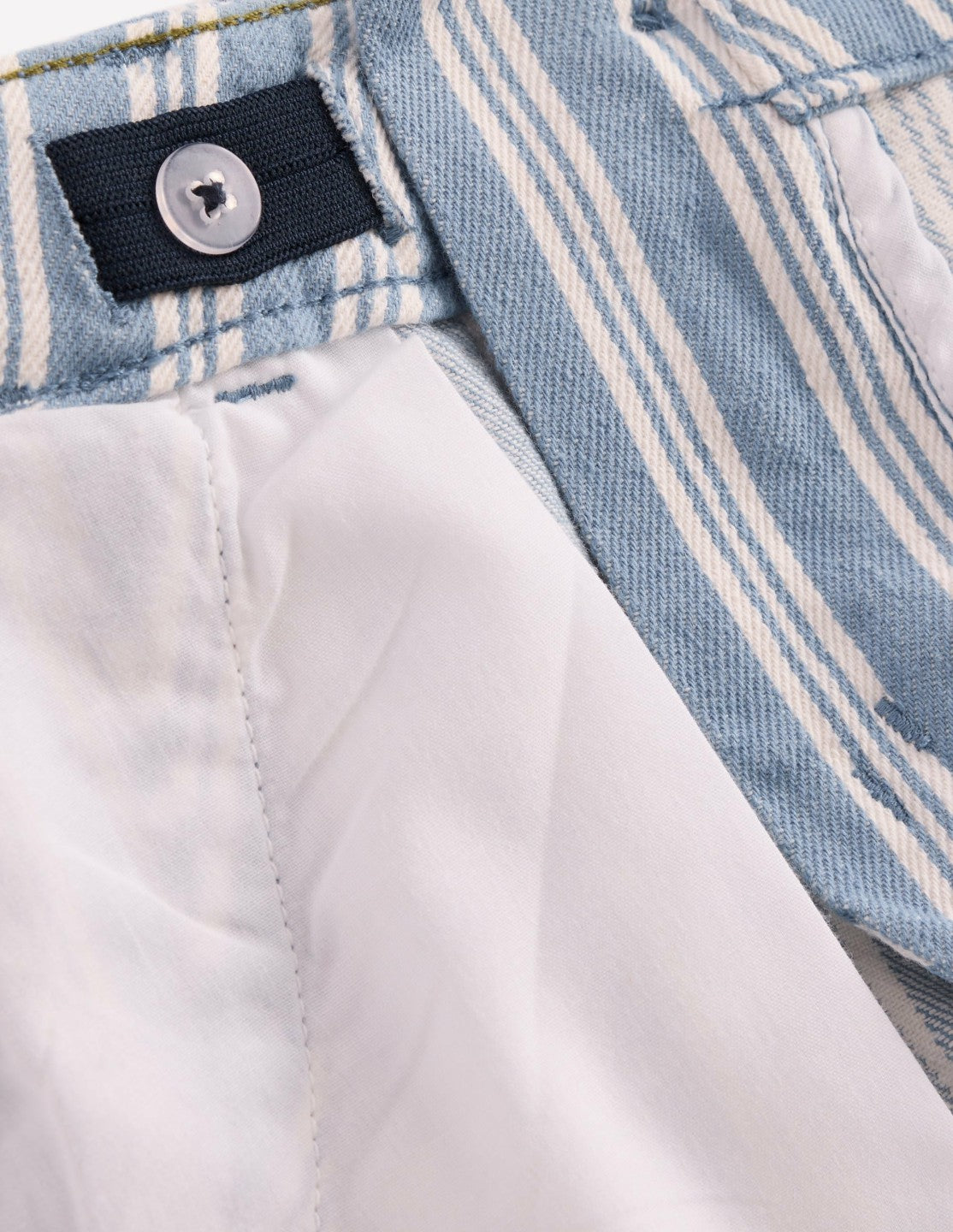 Smart Shorts-Light Blue Stripe / Boden Sale