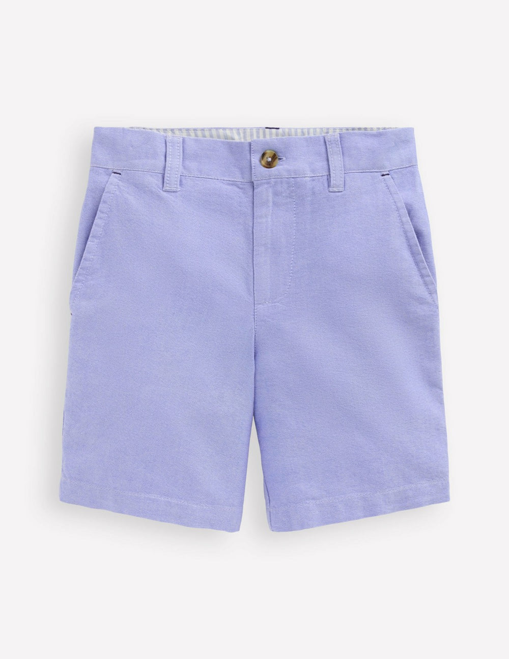 Classic Chino Shorts-Blue Oxford / Boden Online