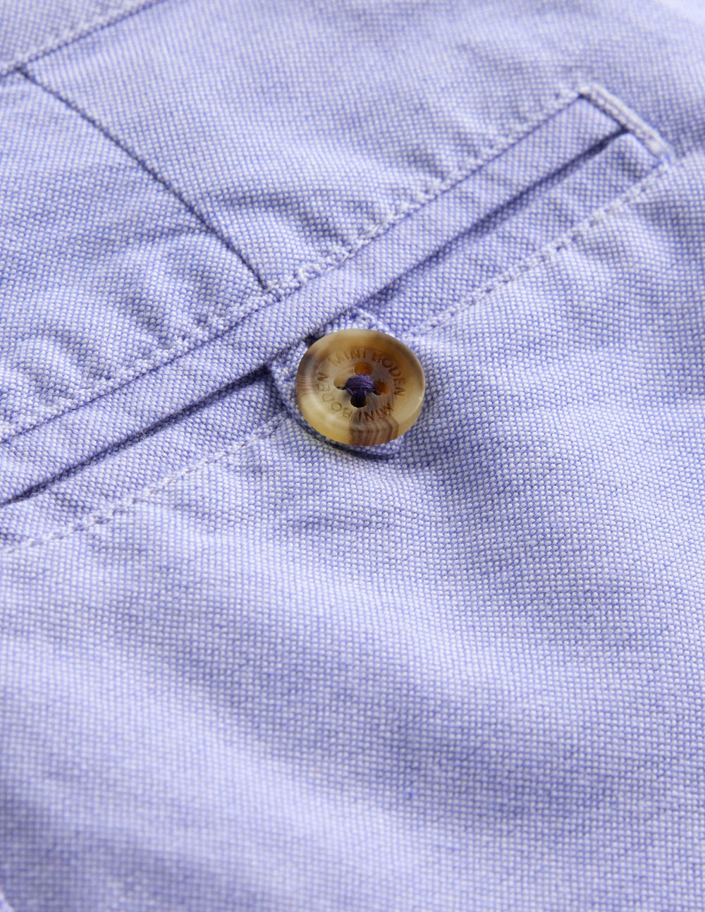 Classic Chino Shorts-Blue Oxford / Boden Online