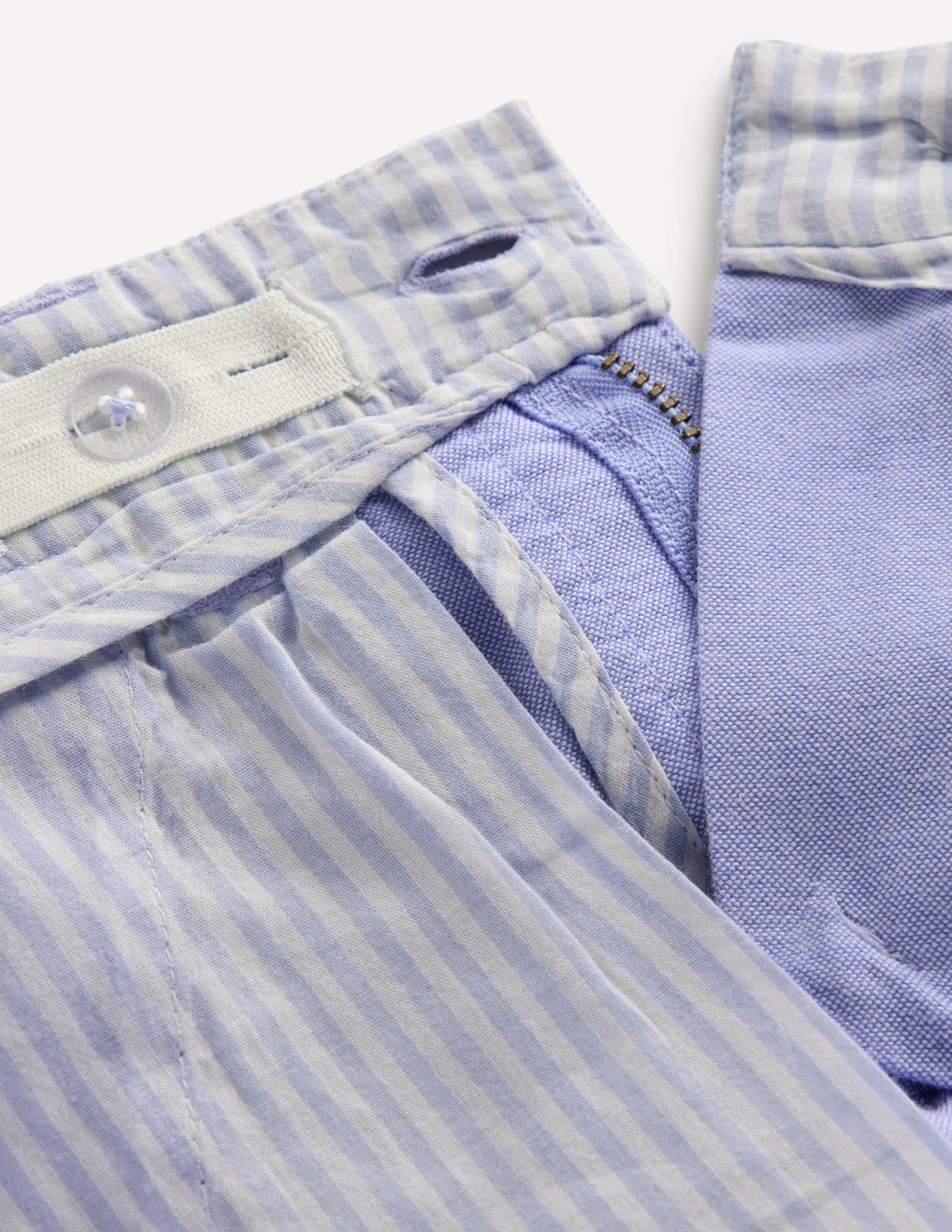 Classic Chino Shorts-Blue Oxford / Boden Online
