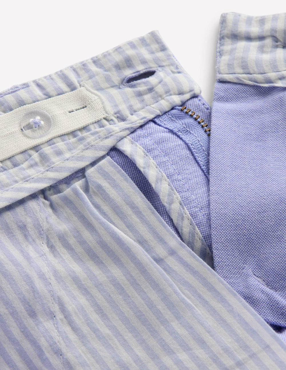 Classic Chino Shorts-Blue Oxford / Boden Online