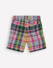 Madras Check Shorts-Madras Check / Boden Outlet