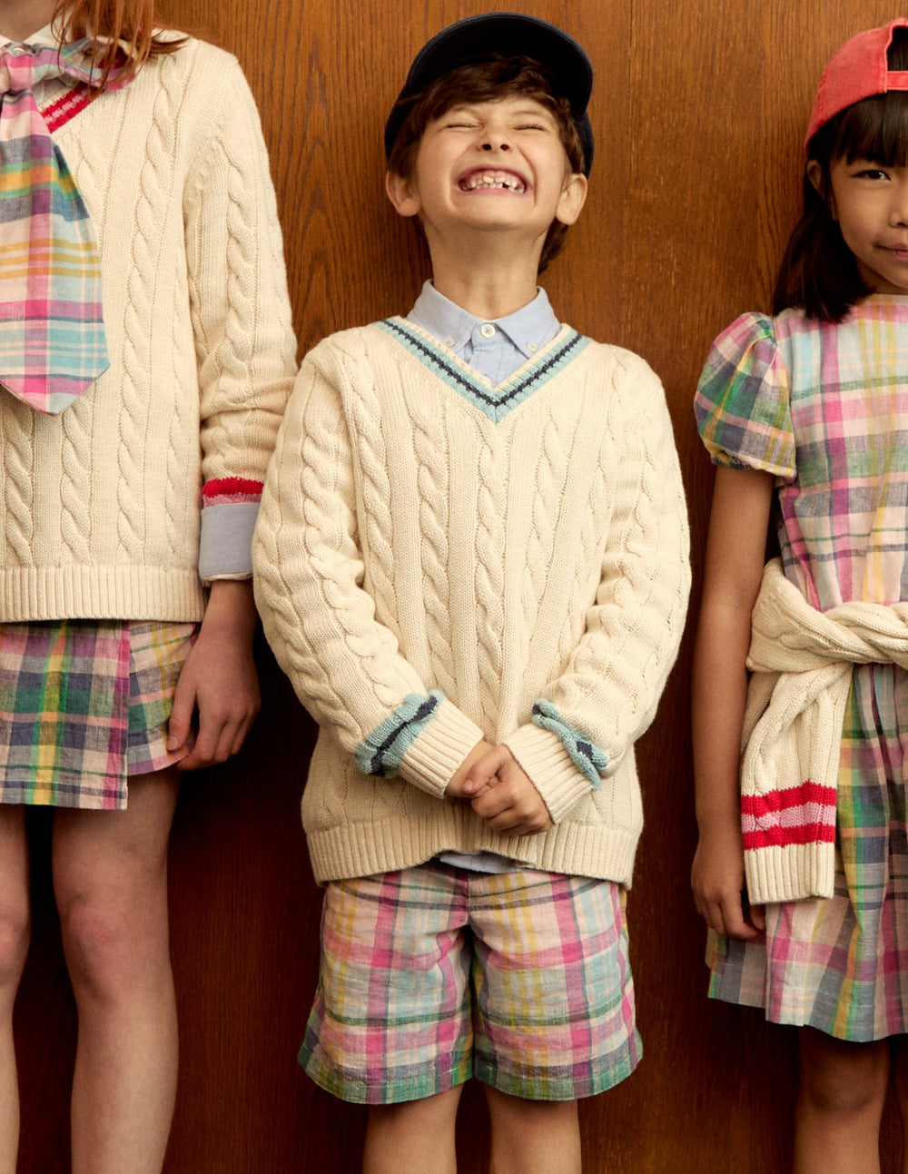 Madras Check Shorts-Madras Check / Boden Outlet