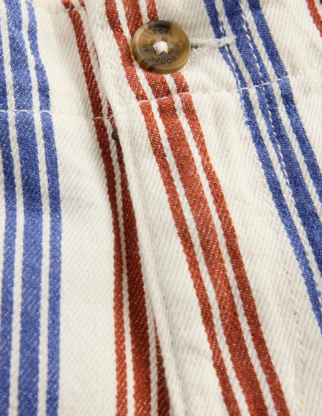 Smart Shorts-Blue and Red Stripe / Boden us