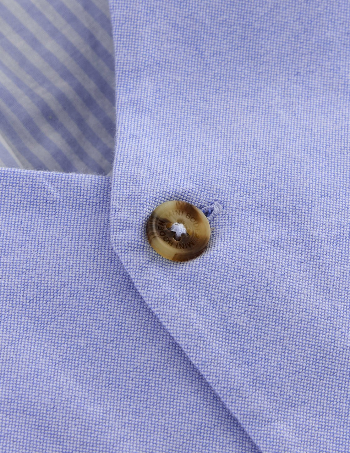 Cotton Oxford Waistcoat-Blue Oxford / Boden