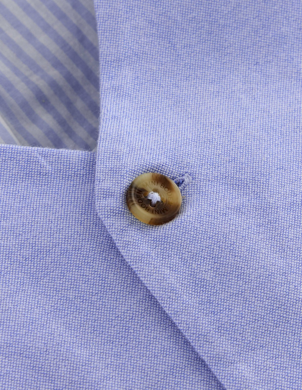 Cotton Oxford Waistcoat-Blue Oxford / Boden