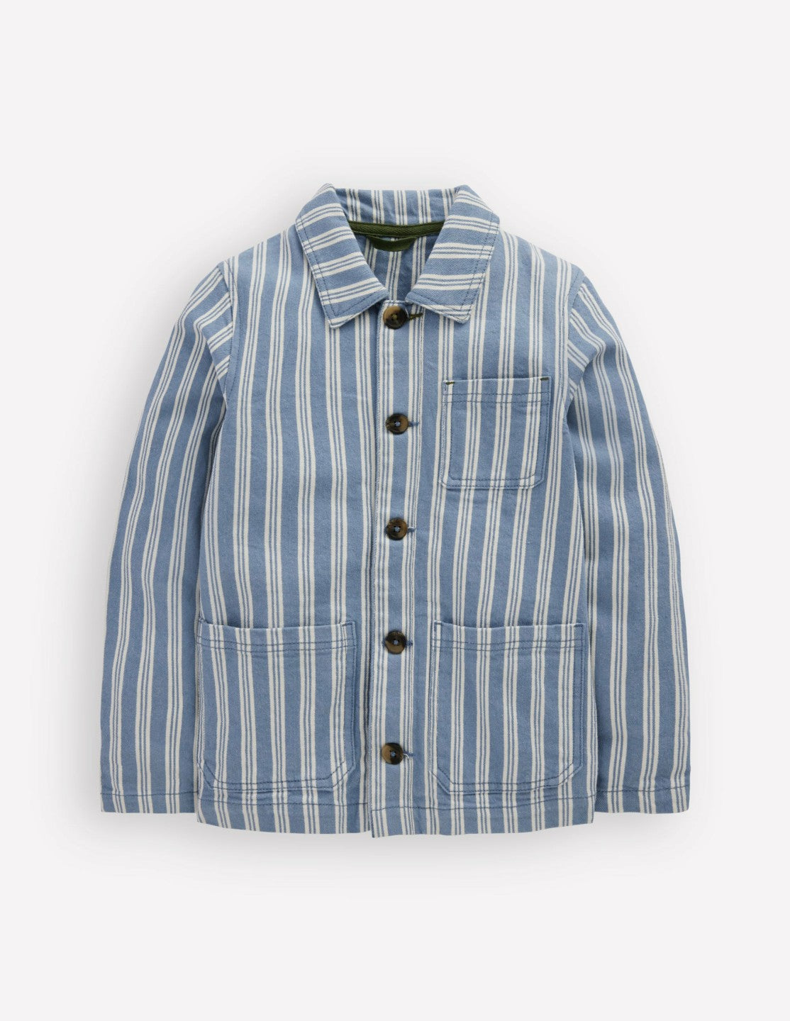 Twill Jacket-Grey Stripe / Boden Sale