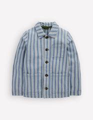 Twill Jacket-Grey Stripe / Boden Sale