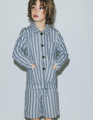 Twill Jacket-Grey Stripe / Boden Sale