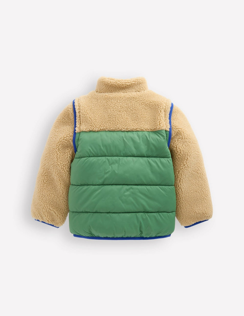 2-in-1 Borg Jacket-Winter Moss Mix / Boden Outlet